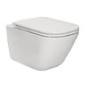 Унитаз подвесной Roca Gap Clean Rim с сидением Soft Close Slim A34H470000