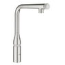 Смеситель для кухни Grohe Essence SmartControl с выдвижной лейкой хром матовый 31615DC0