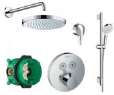 Душевая система с термостатом HANSGROHE SHOWER SELECT S 15743111