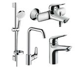 Набор смесителей 4 в 1 HANSGROHE NOVUS 1162019