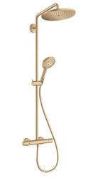 Душевая система с термостатом Hansgrohe Croma Select S Showerpipe 280 бронза 26890140