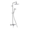 Душевая система с термостатом Hansgrohe Crometta E Showerpipe 180 2jet 27352400