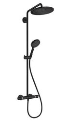 Душевая система с термостатом Hansgrohe Croma Select S Showerpipe 280 черный матовый 26890670