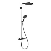 Душевая система с термостатом Hansgrohe Raindance Select S (цвет - черный матовый) 27633670