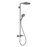Душевая система с термостатом Hansgrohe Raindance Select S (цвет - черный) 27633340