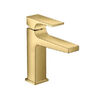 Смеситель для раковины с донным клапаном Hansgrohe Metropol 110 полированное золото 32507990