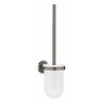 Туалетный ёршик стеклянный Grohe Essentials матовый графит 40374AL1