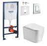 Инсталляция Grohe Rapid SL 38772001 4 в 1 + Унитаз подвесной Volle Puerta Rim с сиденьем Slim Soft-Close 13-16-077