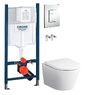 Инсталляция Grohe Rapid SL 38772001 3 в 1 + Унитаз подвесной Am.Pm Sense C741701SC с сиденьям Soft Close