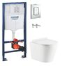 Инсталляция Grohe Rapid SL 38772001 4 в 1 + Унитаз подвесной Koller Pool Orion OR-0515-RW с сиденьем Soft Close