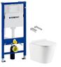 Инсталляция Geberit Duofix 458.103.00.1 + Унитаз подвесной Koller Pool Orion OR-0515-RW с сиденьем Soft Close
