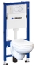 Инсталляция с унитазом Geberit Duofix PRO 20 с белой клавишей смыва 118.315.11.1