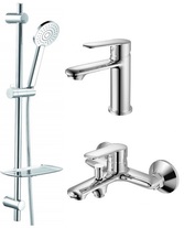 Набор смесителей Koller Pool Line 3в1 хром LN0100+LN0200+TN010