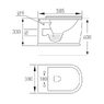 Инсталляция Grohe Rapid SL 38772001 4 в 1 + Унитаз подвесной Volle Puerta Rim с сиденьем Slim Soft-Close 13-16-077