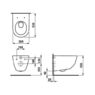 Унитаз подвесной Laufen Pro Rimless H8619570000001 с крышкой Soft-Close