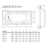 Ванна стальная Koller Pool Liberty B40C2200E 140х70 + Сифон автомат В ПОДАРОК!!!