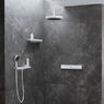 Держатель для душа с полкой Hansgrohe Rainfinity Porter 500 (цвет - Белый матовый) 26843700