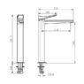 Смеситель для раковины Devit Up хром 81X11120