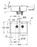 Мойка для кухни Grohe K700 83,8х55 см кварцевый композит черный гранит 31657AP0