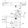 Мойка для кухни Grohe K1000 116х52 см нержавеющая сталь 31581SD1
