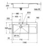 Кухонная мойка с нержавеющей стали Grohe K1000 31581SD0 матовая