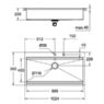 Кухонная мойка с нержавеющей стали Grohe K800 31586SD0 матовая