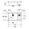 Кухонная мойка с нержавеющей стали Grohe K700U 31575SD0 матовая
