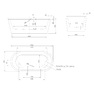Ванна акриловая Knief Neo 170x80 (Белый матовый) 0100-076-WM