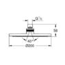 Верхний душ Grohe New Tempesta Cosmopolitan 27541001