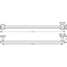 Полотенцедержатель Hansgrohe Logis 41716000