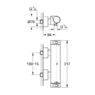 Смеситель для душа с термостатом Grohe Grohtherm 2000 хром 34169001