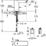 Сенсорный смеситель для раковины Grohe Bau Cosmopolitan E 36451000