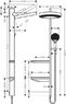 Душевая система Hansgrohe Rainfinity (цвет - хром) 26842000