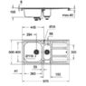 Кухонная мойка с нержавеющей стали Grohe K400 31567SD0 матовая