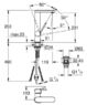 Смеситель однорычажный для кухни Grohe Plus L-Size 23844003