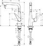 Смеситель для кухни Hansgrohe Talis Select S 72820000