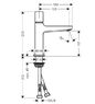 Смеситель для раковины Hansgrohe Metropol 32571000