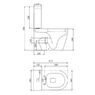 Унитаз-компакт DEVIT Universal 3010162 с бачком и сиденьям Soft-Close