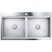 Кухонная мойка с нержавеющей стали Grohe K800 31585SD0 матовая