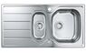 Мойка для кухни Grohe K200 96,5х50 см нержавеющая сталь матовая 31564SD1