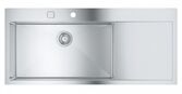 Мойка для кухни Grohe K1000 116х52 см нержавеющая сталь 31581SD1