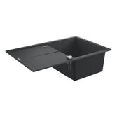 Мойка для кухни прямоугольная композитная Grohe K400 50-C 78/50 1.0 черный 31639AP0