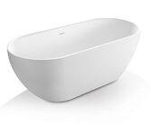 Ванна отдельностоящая Treesse Clivia 160x75 белая матовый V446BO