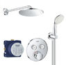 Душевая система с термостатом Grohe SmartControl хром 26406SC1