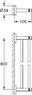 Держатель для полотенца Grohe Essentials двойной 600 40802AL1