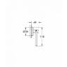 Держатель для туалетной бумаги Grohe Essentials 40689AL1