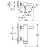 Смеситель однорычажный для ванны с коротким изливом Grohe ESSENCE 33624DL1