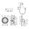 Набор с гигиенической лейкой HANSGROHE TALIS E 71765222