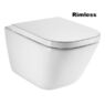 Инсталляция Geberit Duofix 458.178.46.1 + Унитаз подвесной Roca Gap Clean Rim A34H47C000 с сиденьям Slow-closing