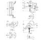 Набор смесителей для ванной Grohe Eurosmart Cosmopolitan хром 126115MK
